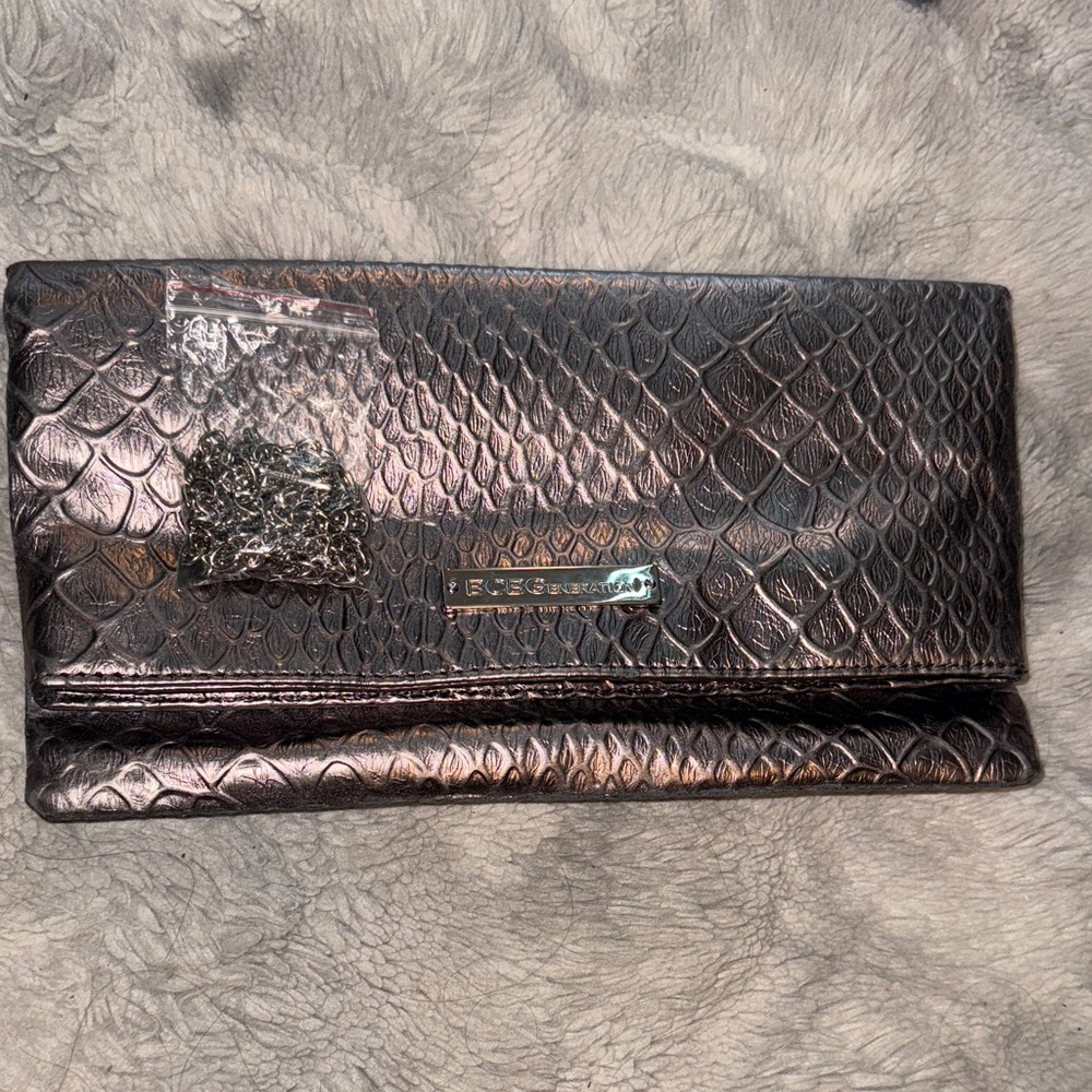 Bcbgeneration Metallic Clutch - image 1